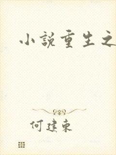 小说重生之官道