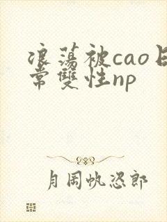 浪荡被cao日常双性np