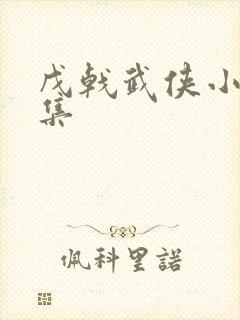 戊戟武侠小说全集