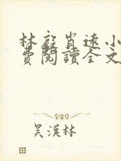 林毅肖远小说免费阅读全文最新章节