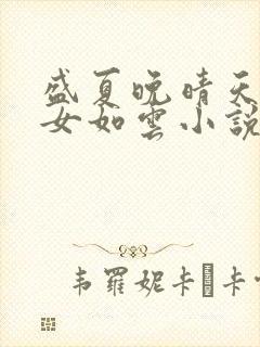 盛夏晚晴天之美女如云小说