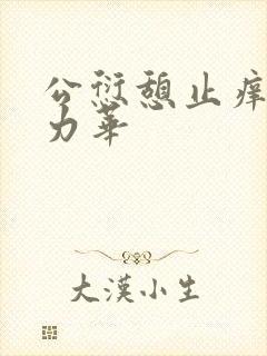 公愆憩止痒古悦力华
