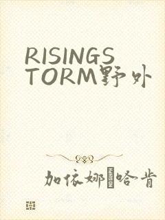 RISINGSTORM野外