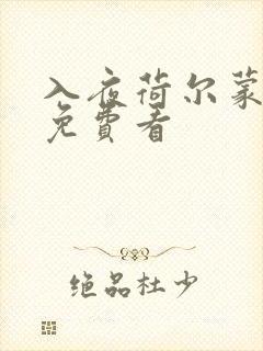 入夜荷尔蒙电影免费看