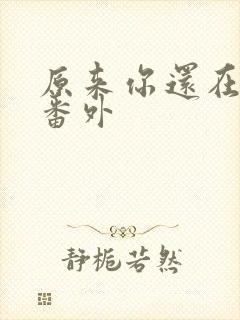 原来你还在这里番外