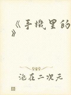 《手机里的秘密》