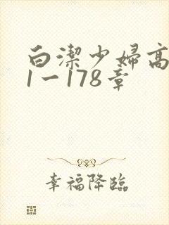 白洁少妇高义第1一178章