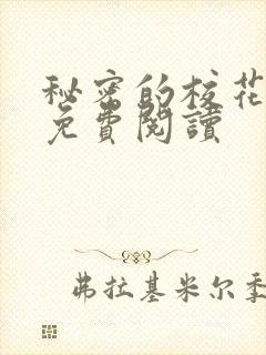 秘密的校花小说免费阅读