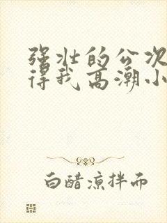 强壮的公次次弄得我高潮小说