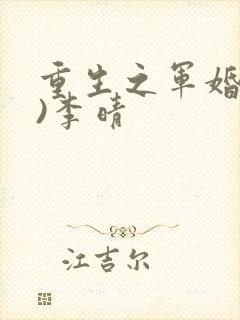 重生之军婚(h)李晴
