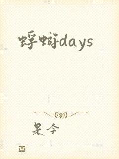 蜉蝣days