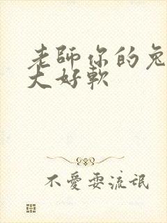 老师你的兔子好大好软