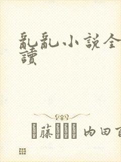 乱乱小说全文阅读