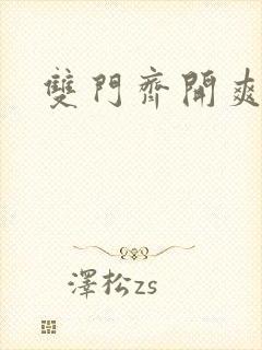 双门齐开爽死啦