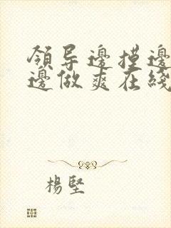 领导边摸边吃奶边做爽在线观看