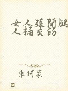 女人张开腿让男人桶爽的