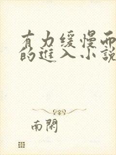 有力缓慢而坚定的进入小说