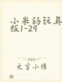 小米的玩具店老板1-29