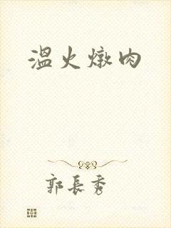温火炖肉
