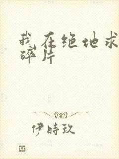 我在绝地求生捡碎片