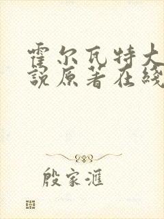 霍尔瓦特大街小说原著在线阅读