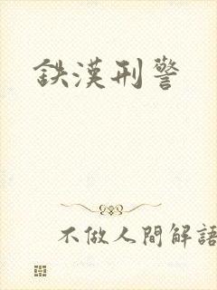 铁汉刑警