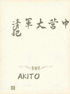 清军大营中的女犯