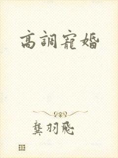 高调宠婚