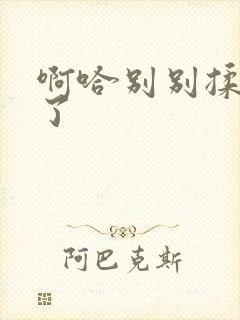 啊哈别别揉那处了