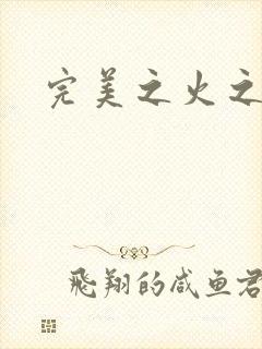 完美之火之灰烬