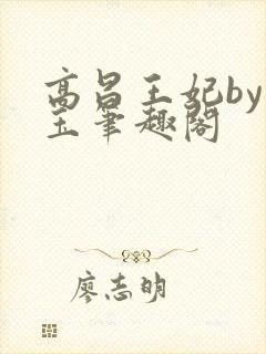 高昌王妃by黛玉笔趣阁