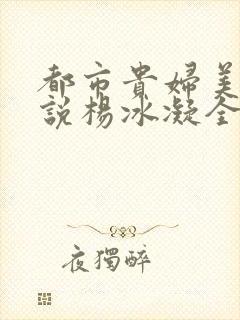 都市贵妇美腿小说杨冰凝全文阅读