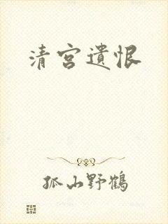 清宫遗恨