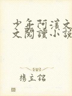 少年阿滨文全全文阅读小说