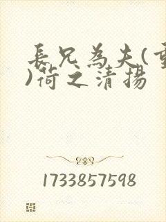 长兄为夫(重生)荷之清扬