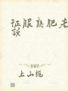 征服熟肥老妇小说