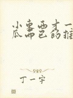 小东西才一根黄瓜而已的推荐书