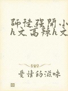 师徒强开小嫩苞h文高辣h文