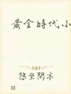 黄金时代小说