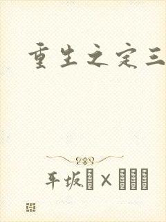 重生之定三国