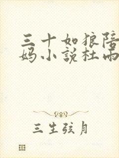 三十如狼陪读妈妈小说杜雨馨