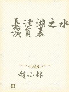 长津湖之水门桥演员表