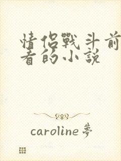 情侣战斗前适合看的小说