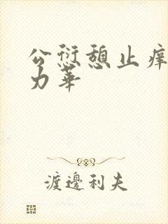 公愆憩止痒古悦力华