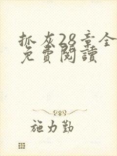 抓灰28章全部免费阅读