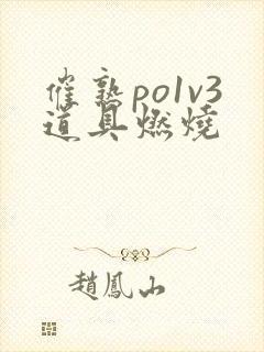 催熟po1v3道具燃烧