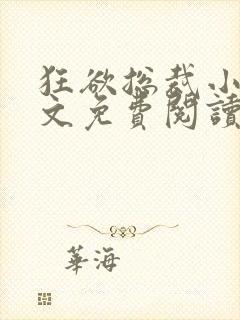 狂欲总裁小说全文免费阅读