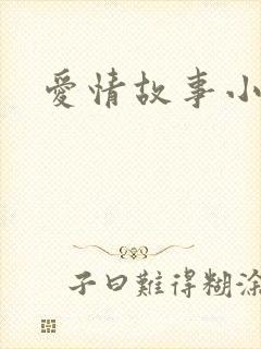 爱情故事小说