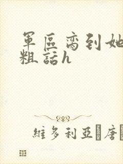 军区脔到她哭h粗话h