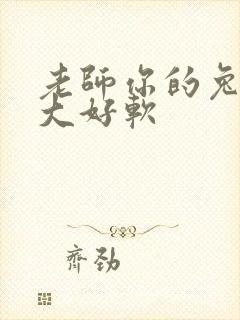 老师你的兔子好大好软